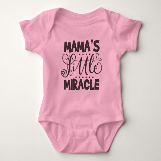 Mama's kleine wonder romper (Voorkant)