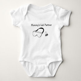 Mama's lab partner baby bodysuit-pooier romper