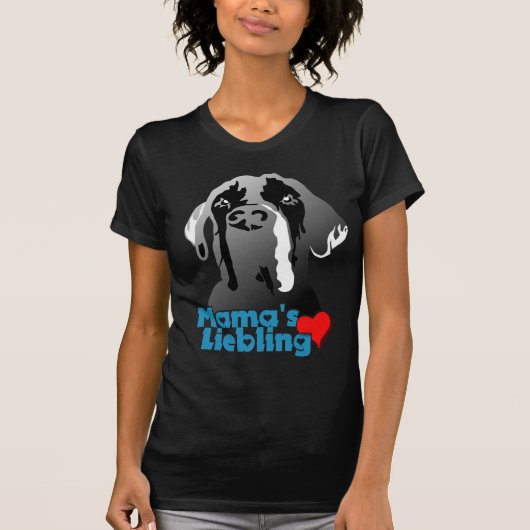 Mama's Liebling T-shirt (Voorkant)