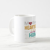 Mama's liefde koffiemok (Voorkant links)