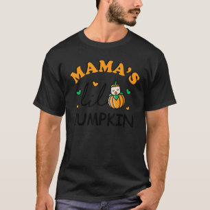 Mamas Lil Pumpkin Halloween Matching Family for G T-shirt