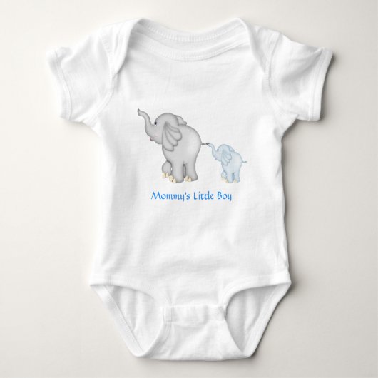 Mama's Little Boy Elephant T-shirt (Voorkant)