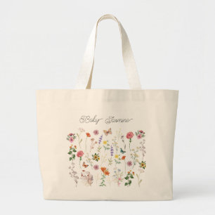 Mama's Little Flower Wild Flowers Baby Canvas tas