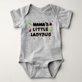 Mama's Little Ladybug - Schattig Romper (Voorkant)