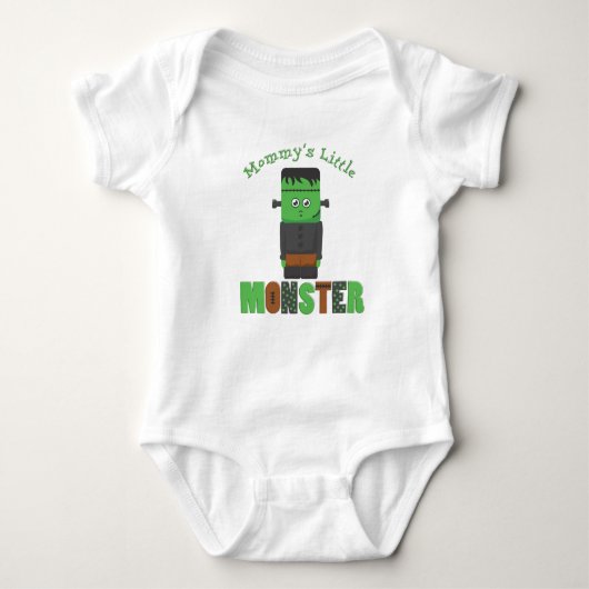 Mama's Little Monster Halloween Shirt (Voorkant)