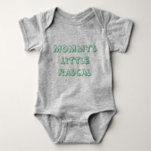 "Mama's Little Rascal" Baby Boy Top