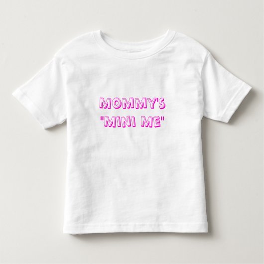 Mama's Mini Me Kinder Shirts (Voorkant)