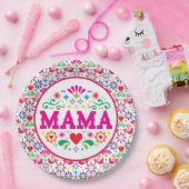 Mama's Moederdag Papieren Bordje (Feest)