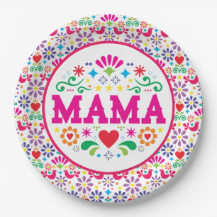 Mama's Moederdag Papieren Bordje