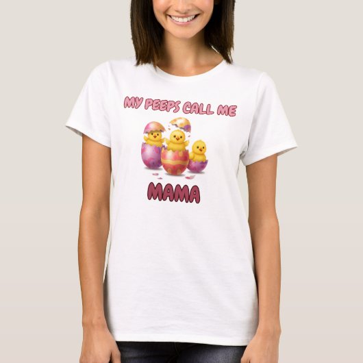 MaMa's Peeps T-shirt (Voorkant)
