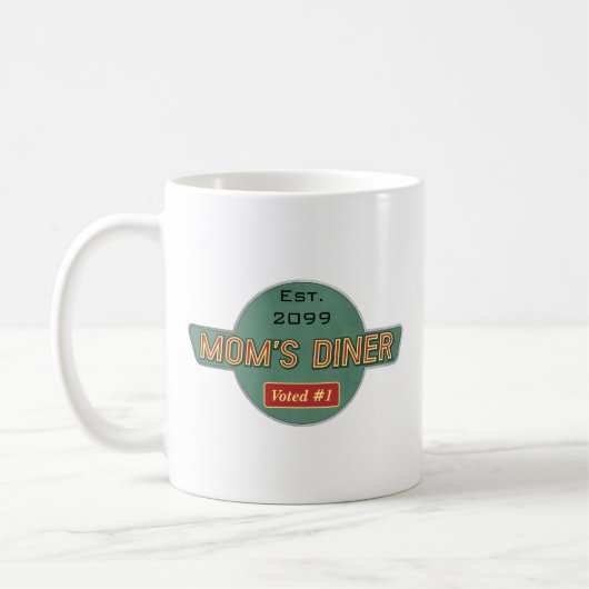 Mama's Retro Diner Drinkware Koffiemok (Links)