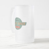 Mama's Retro Diner Drinkware Matglas Bierpul (Voorkant links)