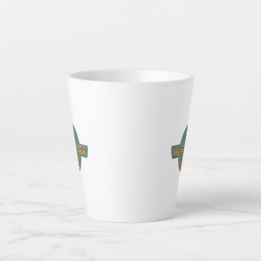 Mama's Retro Diner Latte Mok (Voorkant)