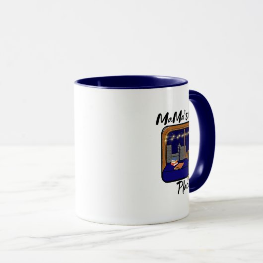 Mama's stille plek mok (Voorkant rechts)