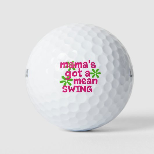 Mama's Swing Golfballen (Voorkant)