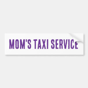 Mama's TAXI Service bumper sticker