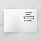 ** MAMA'S VERJAARDAG ** BOEKET VOOR UW DAG! KAART (Binnen)