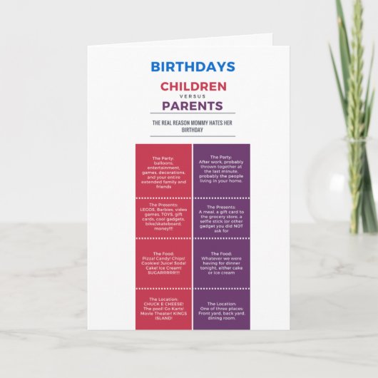 Mama's waarheidsgetrouwe Kaart (Voorkant)