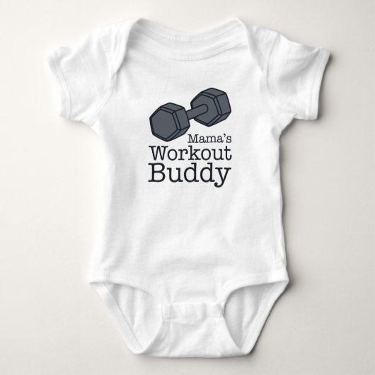 Mama's Workout Buddy Romper (Voorkant)