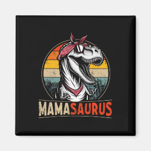 Mamasaurus Dinosaur Moeder voor Moederdag Kerstmis Magneet
