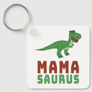 Mamasaurus Dinosaur Tyrannannosaurus Rex Moederdag Sleutelhanger