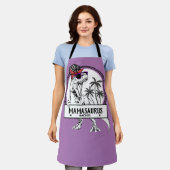 Mamasaurus Ma T rex Dino Funny Custom Name Schort (Gedragen)