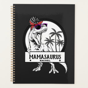 Mamasaurus Mom T rex Dino Funny Nom personnalisé