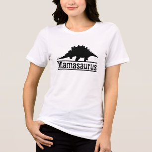 Mamasaurus Rex Custom Dinosaur Mom T-Shirt Design