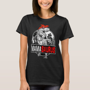 Mamasaurus Rex Dinosaur Mama Saurus Family Matchin T-shirt