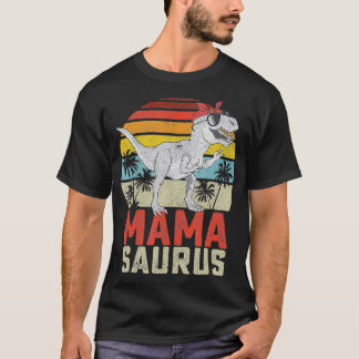 Mamasaurus T Re Dinosaur Mama Saurus Family Matchi T-shirt