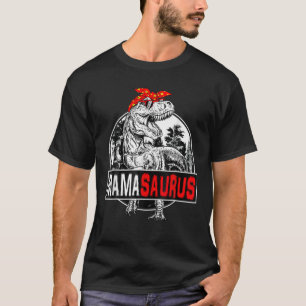 Mamasaurus T Rex Dinosaur Funny Mama Saurus T-shirt