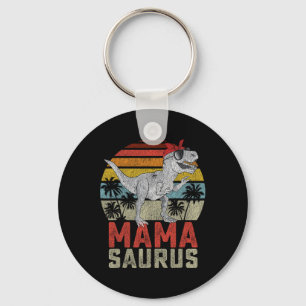 Mamasaurus T Rex Dinosaur Mama Saurus Family Match Sleutelhanger