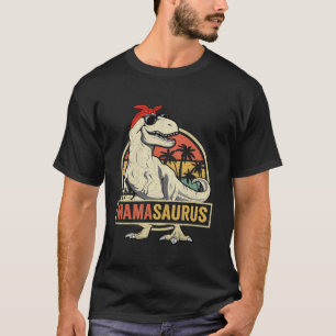 Mamasaurus T Rex Dinosaur Mama Saurus Family Match T-shirt