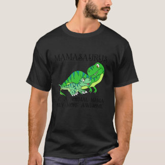 Mamasaurus T Rex Dinosaur Mama Saurus Family Match T-shirt