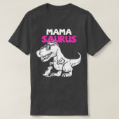 Mamasaurus T Rex Dinosaur Mama Saurus Family Mothe T-shirt (Design voorkant)