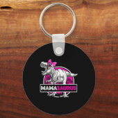 Mamasaurus T-rex Matching Funny Mother Saurus Dino Sleutelhanger (Voorkant)