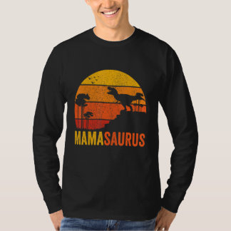  Mamasaurus Trex Dinosaur Familiemat T-shirt