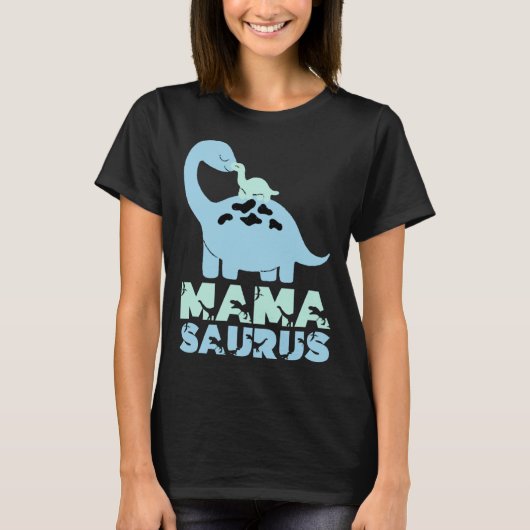 Mamasaurus Trex Mama Saurus Mom Dinosaur Mama Rex T-shirt (Voorkant)