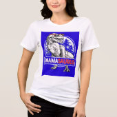 Mamasaurus  Tri-Blend shirt (Voorkant)