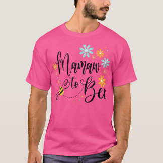 Mamaw-to-bee, verklikkerkondiging voor moeder t-shirt