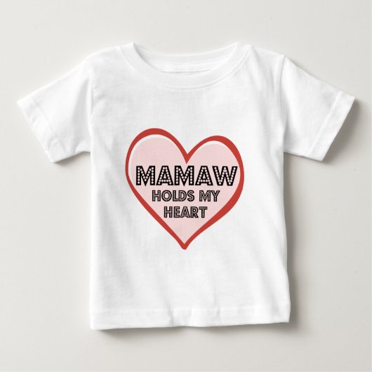 Mamaw Tshirt pour bébé (Devant)