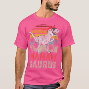 Mamawsaurus T Rex Dinosaur Mamaw Saurus Familie Ma T-shirt