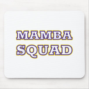 Mamba Squad grappige kleding voor slang liefhebber Muismat