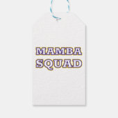 Mamba Squad grappige Kleding voor Snake Lover Cadeaulabel (Achterkant)