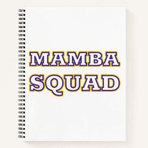 Mamba Squad grappige Kleding voor Snake Lover Notitieboek