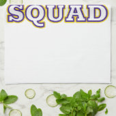 Mamba Squad grappige Kleding voor Snake Lover Theedoek (Gevouwen)