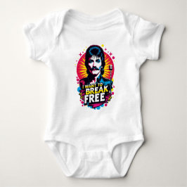 Mameluco I Want to Break Free Romper