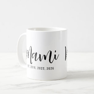 Mami Gesticht Nieuwe Moeder Cadeau Koffiemok