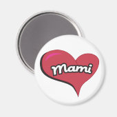 Mami Heart Magneet (Voorkant / Achterkant)