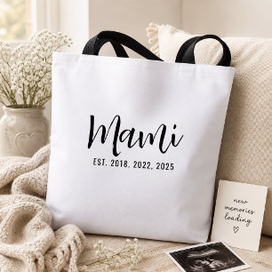 Mami Opgericht Nieuwe Moeder Cadeau Draagtas